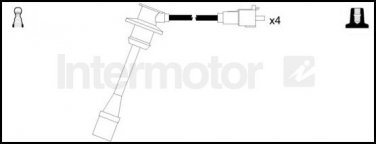 76107 ignition cable leads kit for TOYOTA COASTER HIACE HILUX 3RZFE 2RZFE