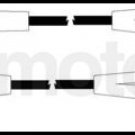 83067 ignition cable kit for MERCEDES 190 W201 C123 G-CLASS S123 S124  W123 124