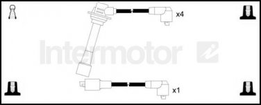 73562 ignition cable leads kit for MAZDA 323 C F S MKIV XEDOS 6 1.8 1.6 BP BPC