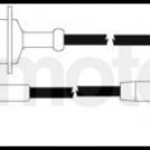 73928 ignition cable leads kit for PEUGEOT 205 1.0 1.1 1.4 73928 ignition cable leads kit for PEUGEOT 205 1.0 1.1 1.4