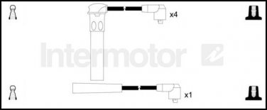 73393 ignition cable leads kit for LOTUS ELISE MG ROVER 200 25 400 NGC000094