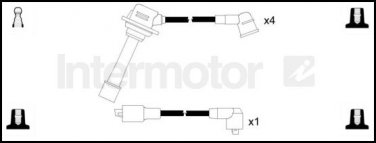 73813 ignition cable leads kit for MAZDA 626 2.0 2.2 ENGINE CODE FE F2