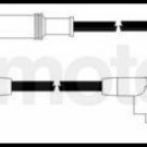 73781 ignition cable leads kit for BMW 3 E21 E30 5 E28 M10B16 M10B18 73781 ignition cable leads kit for BMW 3 E21 E30 5 E28 M10B16 M10B18