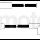 73372 ignition cable leads kit for LANCIA THEMA SUZUKI SWIFT TOYOTA CRESSIDA