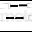 73754 ignition cable leads kit for RENAULT SAFRANE 2.0 2.2 J7R732 J7R733 J7T762 73754 ignition cable leads kit for RENAULT SAFRANE 2.0 2.2 J7R732 J7R733 J7T762