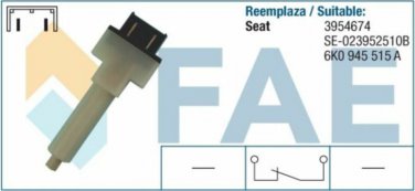 24280 stop light switch for SEAT Cordoba Ibiza VW Golf Polo 3954674 6K0945515A