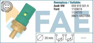 33783 temperature sensor for AUDI A2 A4 A6 A8 FORD SEAT SKODA VW 059919501A