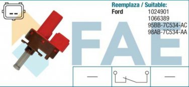 24845 stop light switch for FORD Cougar Focus Mondeo 1024901 95BB7C534AC