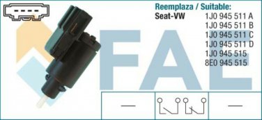 24760 stop light switch for AUDI A2 A3 TT PORSCHE CAYENNE SEAT VW 1J0945511A