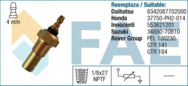 32350 sensor temperature for DAIHATSU Charade Feroza HONDA ROVER 37750PH2014