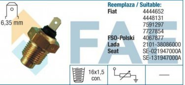 31140 sensor temperature for ALFA ROMEO FIAT SEAT 4444652 7727854