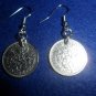 50th Birthday present 1964 sixpence coin earrings with free box