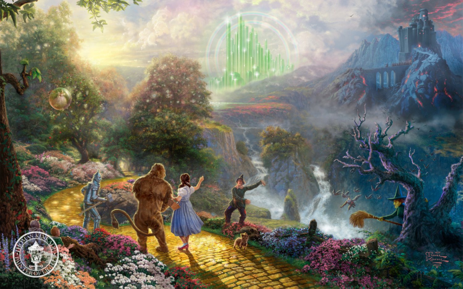 Wizard of Oz inspirated to Kink@de Cross Stitch Pattern Pdf 496 * 310 stitches E196