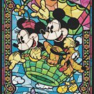 Counted Cross stitch pattern Mice in air balloon stained 276*397 stitches E728
