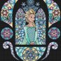 Elsa of Frozen stained glass - 17.57" x 19.71" - Cross Stitch Pattern Pdf E767