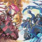 Pokemon ORAS Aqua vs Magma - 25.07" x 17.00" - Cross Stitch Pattern Pdf E853