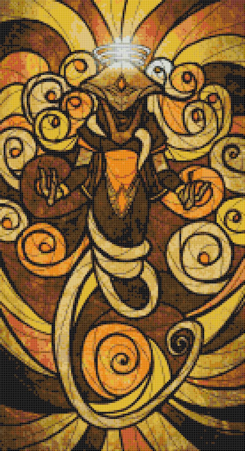 sages of hyrule - Kovaloo -  9.86" x 18.07" - Cross Stitch Pattern Pdf E1630