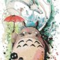 My Neighbor Totoro of Hayao Miyazaki - 13.79" x 23.93" - Cross Stitch Pattern Pdf E1941