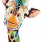 counted Cross Stitch Pattern Watercolor giraffe pdf chart 99x168 stitches E1885