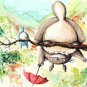 counted Cross Stitch Pattern totoro watercolor miyazaki 441 * 231 stitches E2307