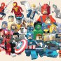 counted cross stitch pattern lego marvel superheroes 320 x 245 stitches E1169