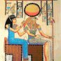 counted cross stitch pattern Horus queen egyptian papyrus 248*343 stitches E961