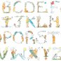 Counted cross stitch pattern teddy bear characters 430x305 stitches E834