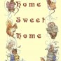 counted cross stitch pattern Home sweet home potter pdf 175*237 stitches E1154