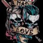 counted cross stitch pattern Joker and Harley Quinn 139*182 stitches E1477