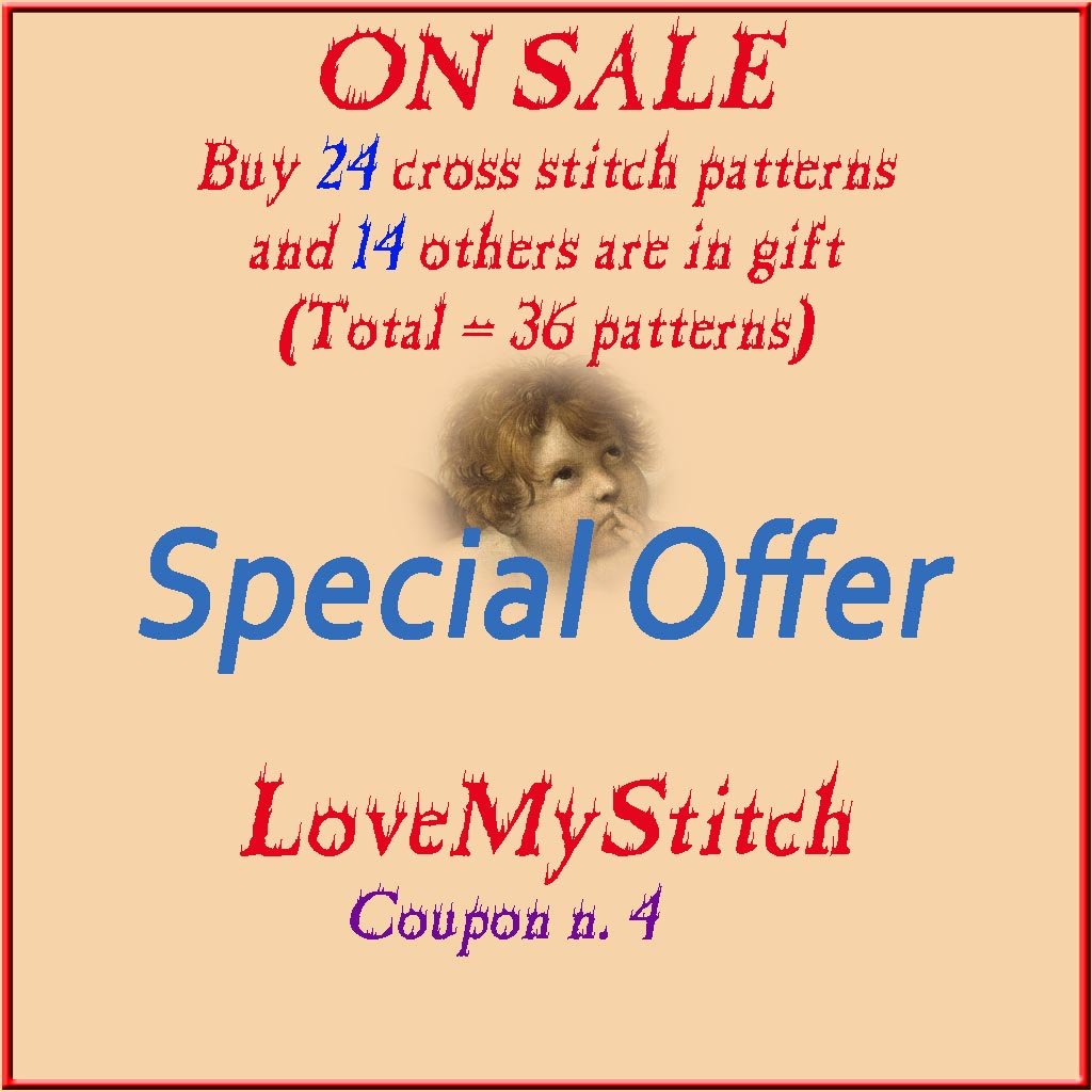 SPECIAL OFFER - BUY - 24 - PATTERNS -> GET - 14 - PATTERNS - FREE (Total = 36 patterns)