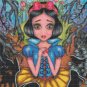counted Cross stitch pattern Snow white stained 192 * 236 stitches E2217