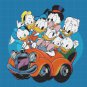 counted Cross stitch pattern disney ducktales 276 x 272 stitches E091
