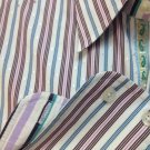 Robert Graham Mens Dress Shirt Cotton Candy Vendor Polka Dot Sheen Embroidery XL