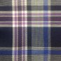 Hathaway Medium purple blue checkered non-iron button Down mens dress shirt