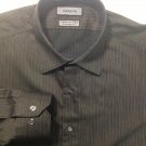 Claiborne Modern Fit Blacksleek Soft Xlarge Mena Dress Shirt