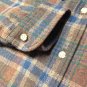 Pendleton Brown Plaid Wool Small Mens Casual Shirt