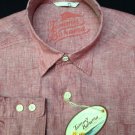 Tommy Bahama Lucky Red Medium Mens Dress Shirt