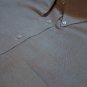 Stafford Light Brown Chambray Large Mens dress shirt