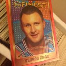 HOLO 1995-96 Topps Finest Basketball #132 George Zidek RC 1st Round Draft PICK