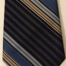 Mayco Mens Store Blue Striped 57" Mens Neck Tie