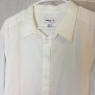Phillip Lim For Target White Collar Large Long Sleeve Dress Shirt