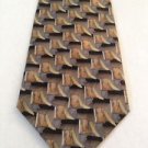 Keith Daniels Geometric Multicolored 60" Mens Neck Tie