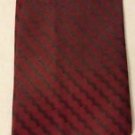Shengkai Red Iridescent Stripe 56" Mens Neck Tie 100% Silk
