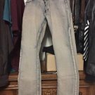 JEANS - ZAK - Med Brown - Skinny - Button Fly - Denim/spandex - Sz 30x32