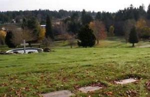 Burial Plot At Forest Lawn Cemetary Funeral - Bremerton, WA. Kitsap County 98310
