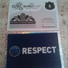 Panini EURO 2012 Number 5 Respect Foil Sticker Mint