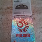 Panini EURO 2012 Number 50 Poland Polska Foil Sticker Mint