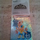 Panini EURO 2012 Number 78 Greece Hellas Mascot Foil Sticker Mint