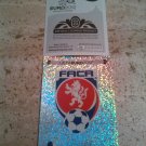 Panini EURO 2012 Number 137 Foil Czech Republic Sticker Mint