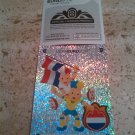 Panini EURO 2012 Number 165 Holland Nederland Mascot Foil Sticker Mint